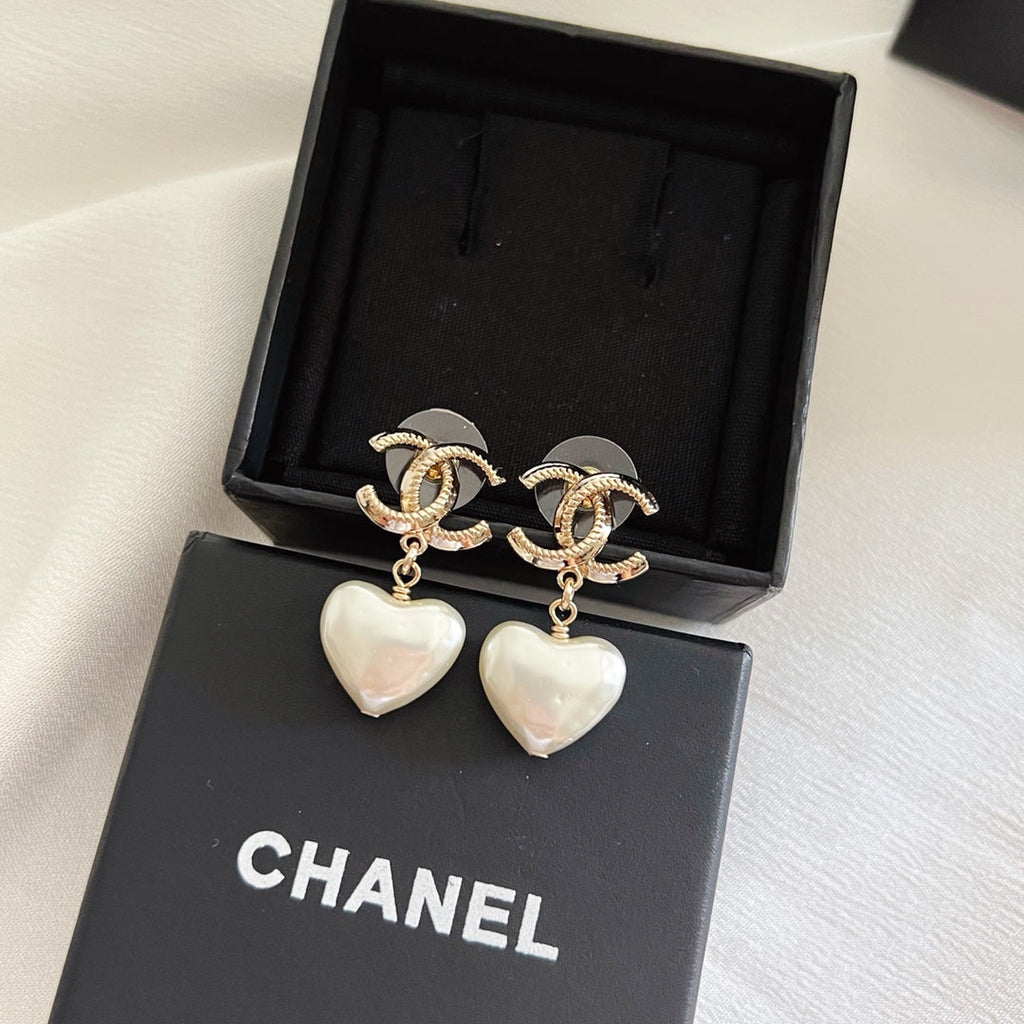 Fashion CC Pendant Earrings