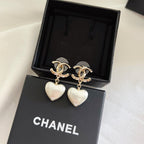 Fashion CC Pendant Earrings