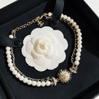 CC Pearl Necklace