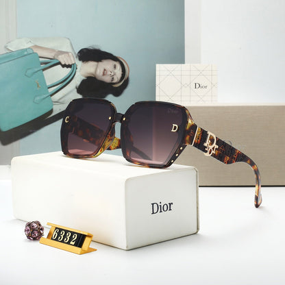 5-color fashionable letter print sunglasses