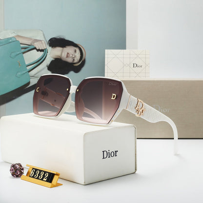 5-color fashionable letter print sunglasses