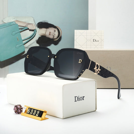 5-color fashionable letter print sunglasses