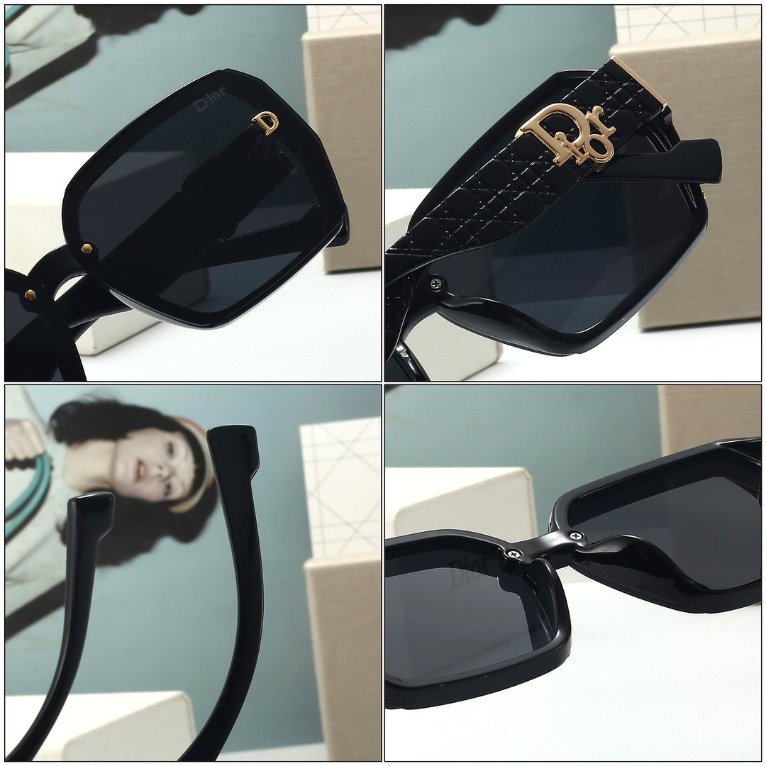 5-color fashionable letter print sunglasses