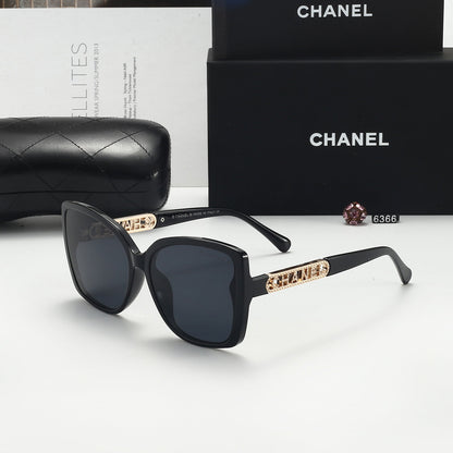5-color fashion hollow letter sunglasses