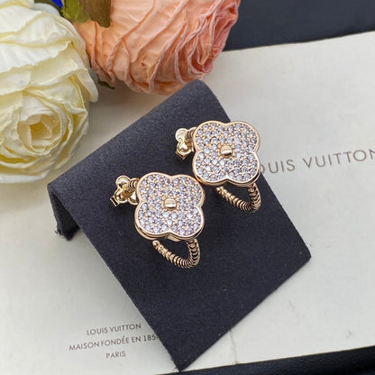 Fashion Four Leaf Clover Earrings