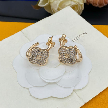 Fashion Four Leaf Clover Earrings