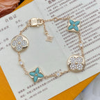 Fashion four-leaf clover bracelet