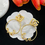 Fashion DG rhinestone earrings