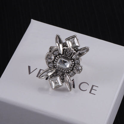 VE Rhinestone Ring