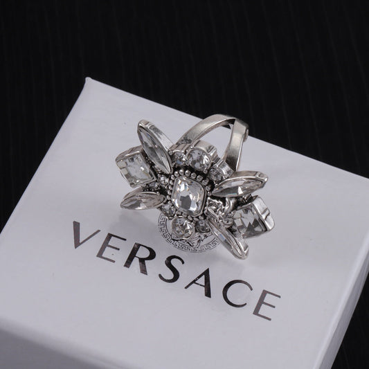 VE Rhinestone Ring