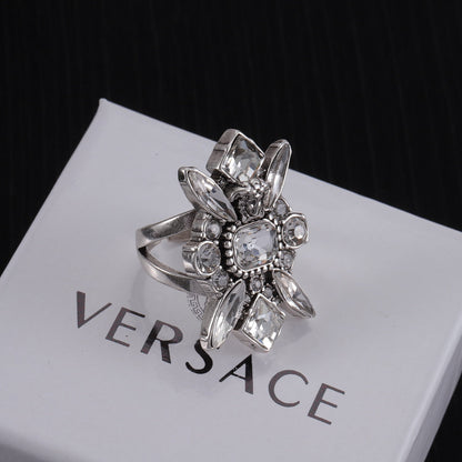 VE Rhinestone Ring