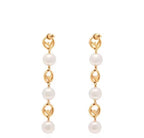 Fashionable FF Pendant Earrings