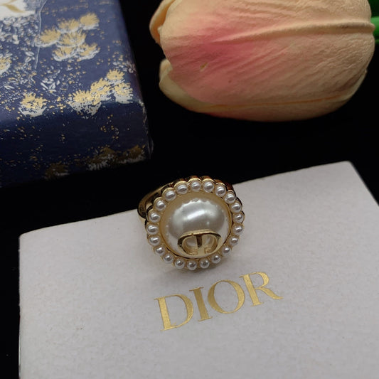 CC Rhinestone Open Ring