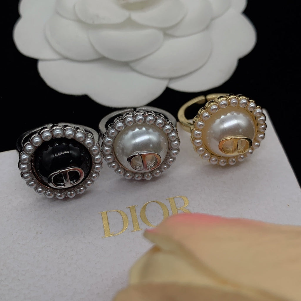 CC Rhinestone Open Ring