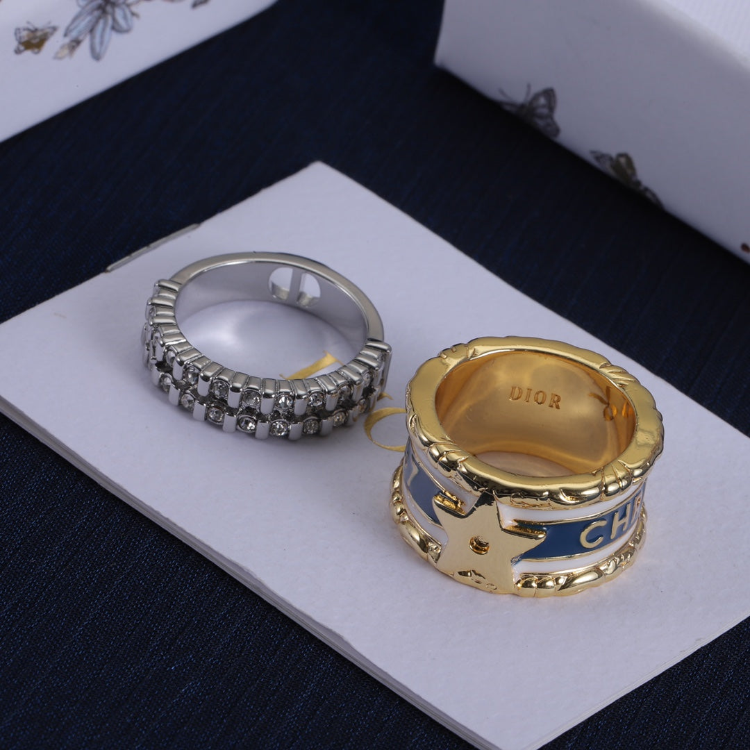 CD Fashion Rhinestone Set Ring