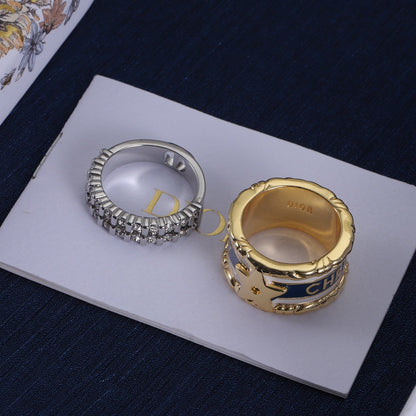 CD Fashion Rhinestone Set Ring