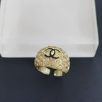 CC Rhinestone Open Ring