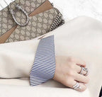 CC Rhinestone Open Ring