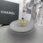 CC Rhinestone Open Ring