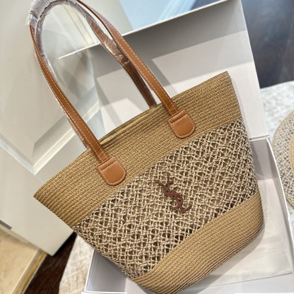 Fashionable YSL Hat Shoulder Bag Set