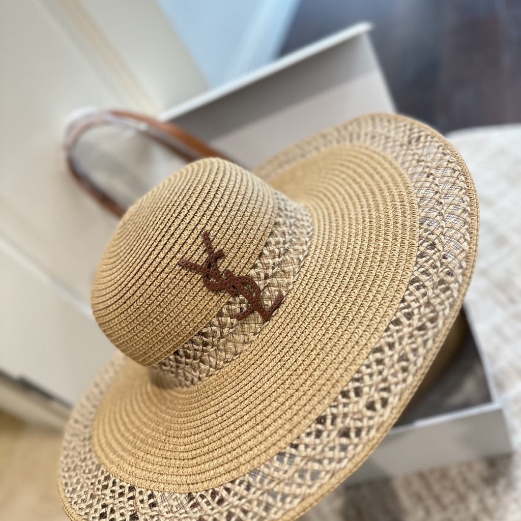 Fashionable YSL Hat Shoulder Bag Set