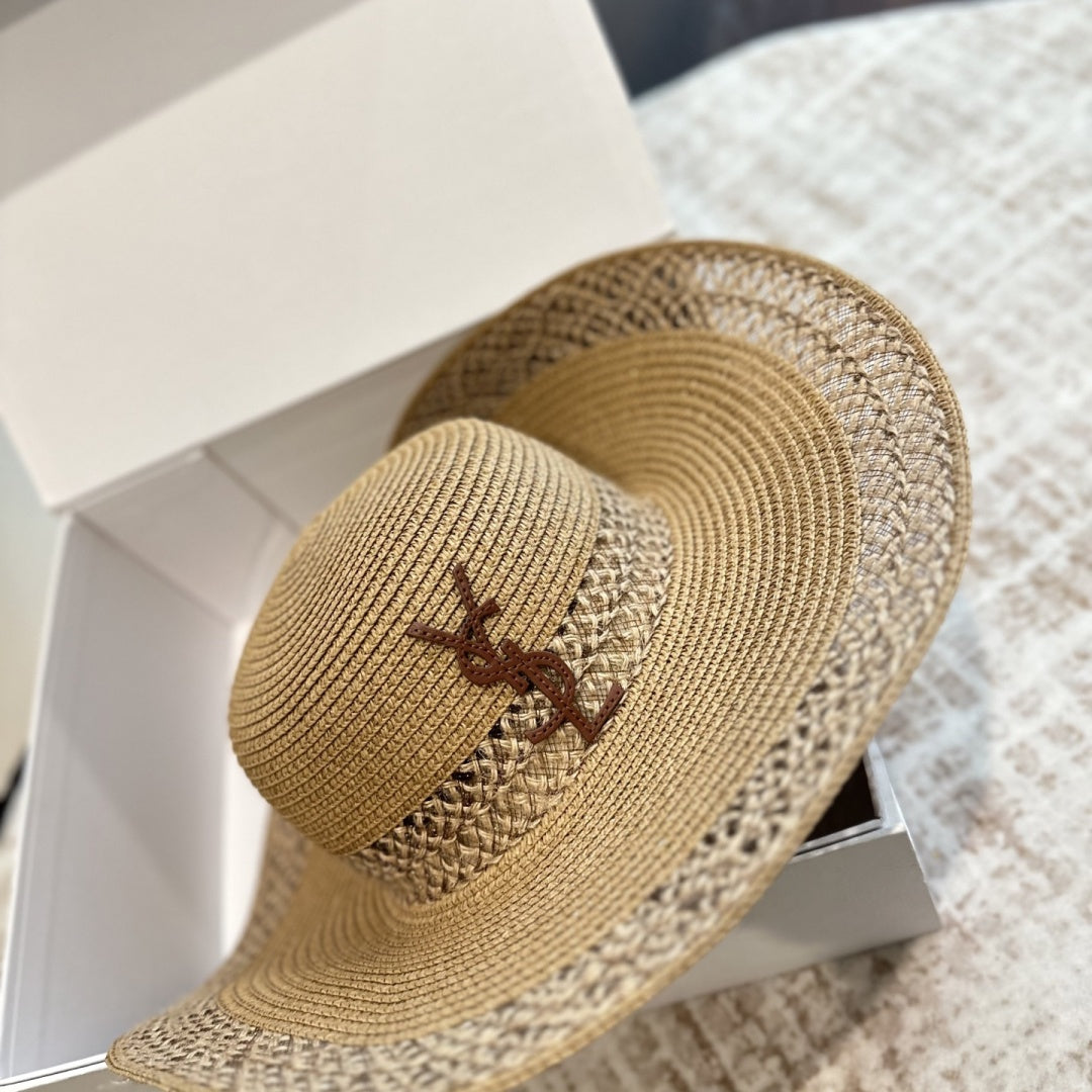 Fashionable YSL Hat Shoulder Bag Set