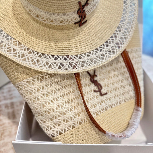 Fashionable YSL Hat Shoulder Bag Set