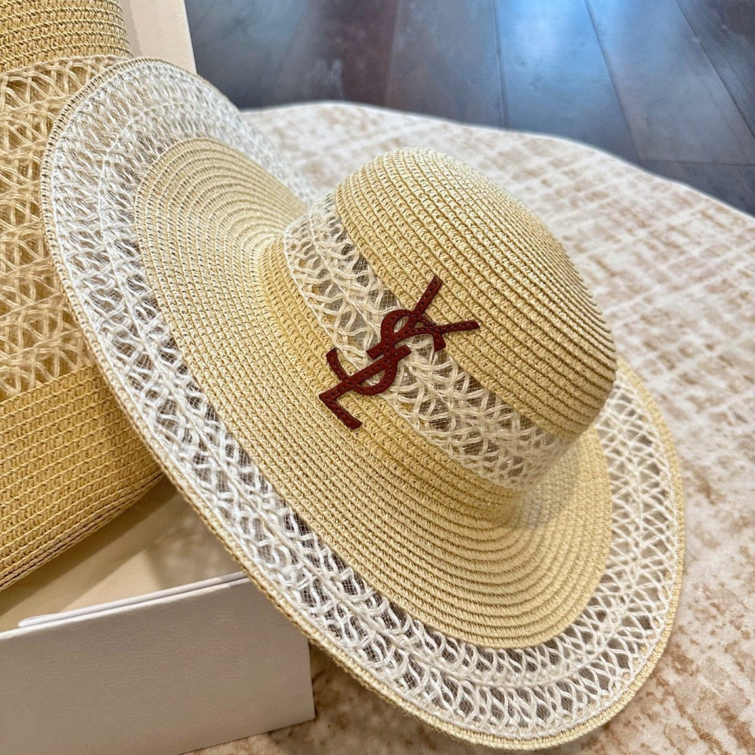 Fashionable YSL Hat Shoulder Bag Set