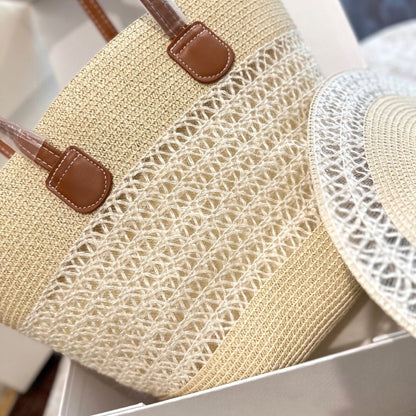 Fashionable YSL Hat Shoulder Bag Set