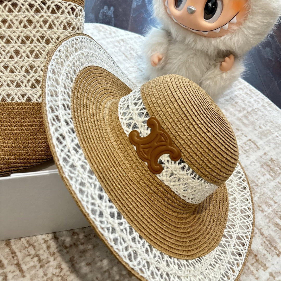 Fashionable CE Hat Shoulder Bag Set