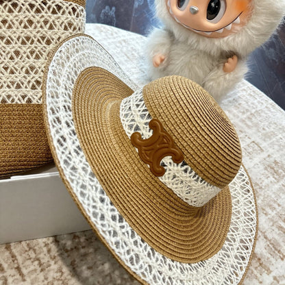 Fashionable CE Hat Shoulder Bag Set