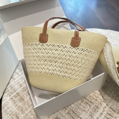 Fashionable CE Hat Shoulder Bag Set