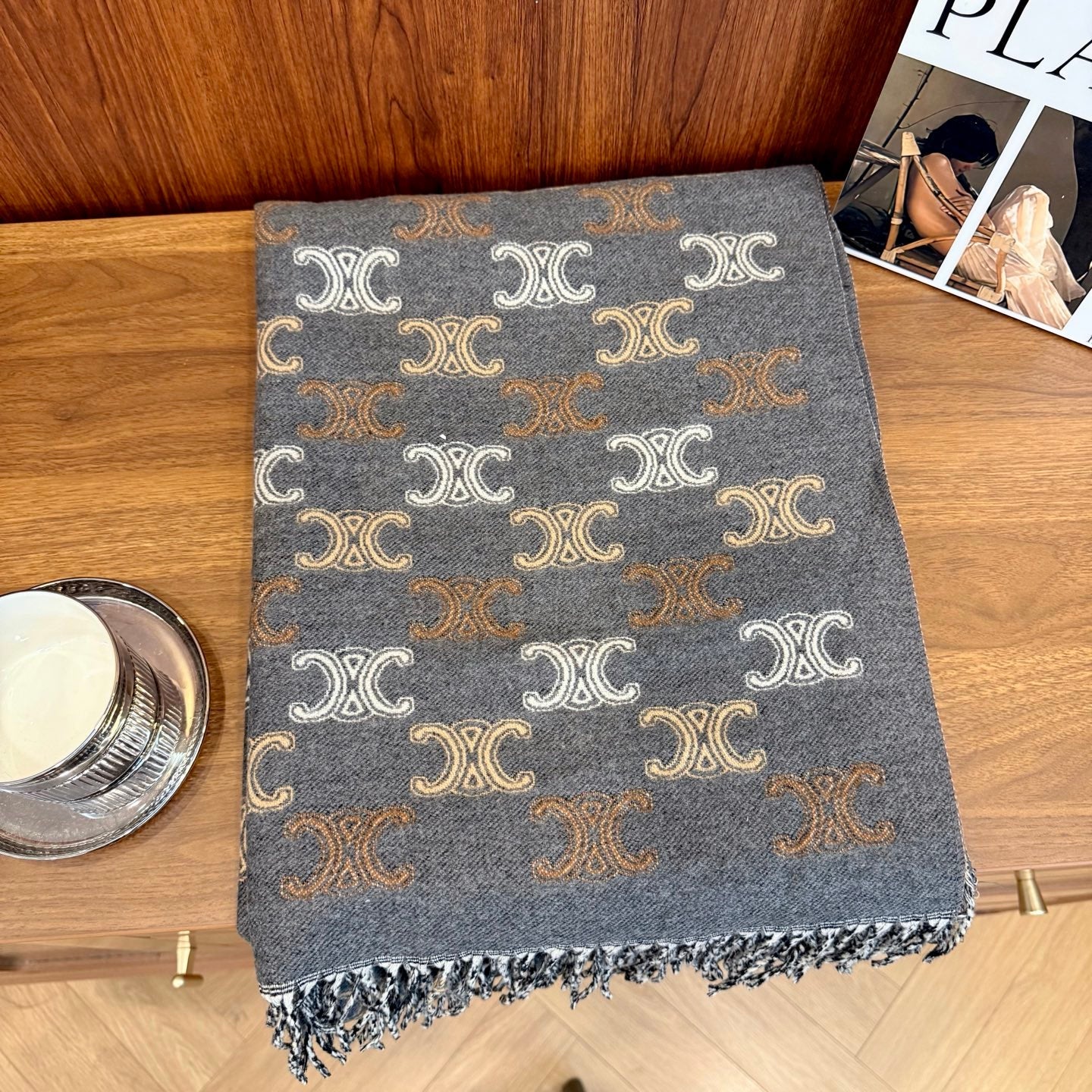 Fashionable CE Logo Scarf