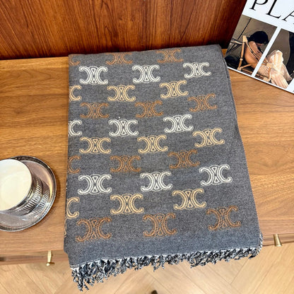 Fashionable CE Logo Scarf