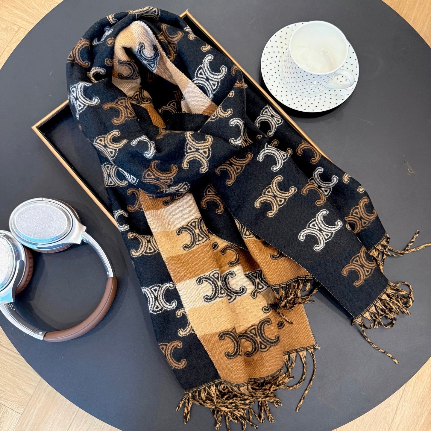 Fashionable CE Logo Scarf