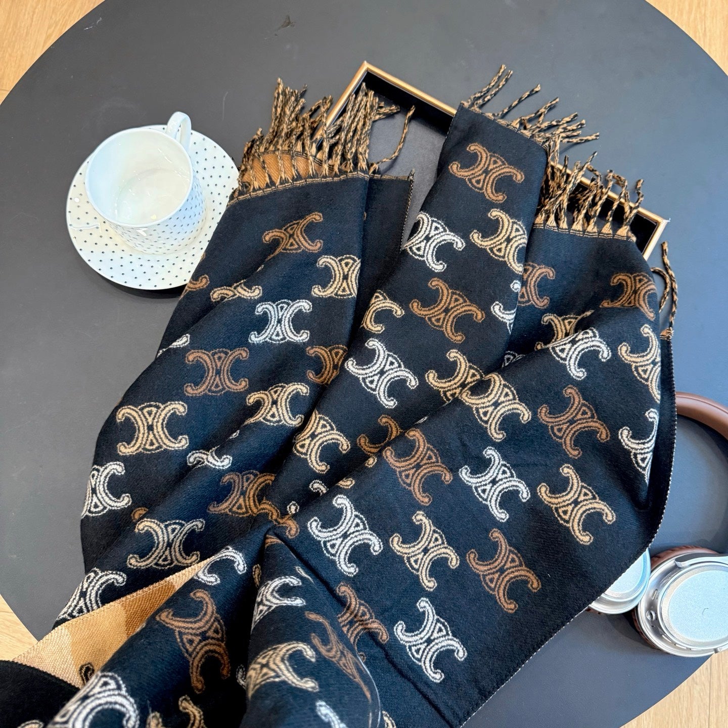 Fashionable CE Logo Scarf