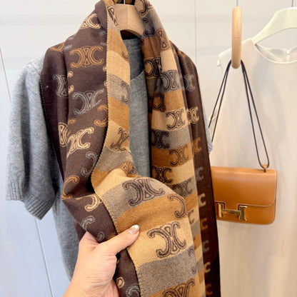 Fashionable CE Logo Scarf