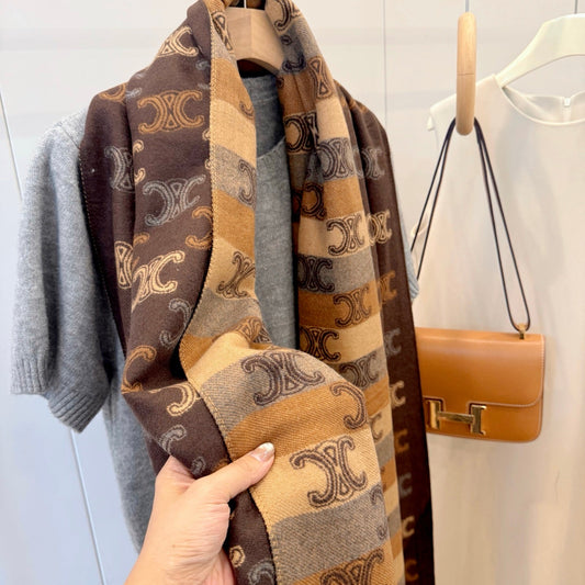 Fashionable CE Logo Scarf