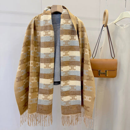 Fashionable CE Logo Scarf