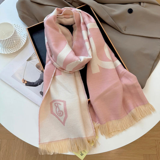 Fashionable BUR Letter Scarf