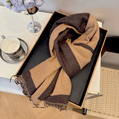 Fashionable H-Shaped Scarf