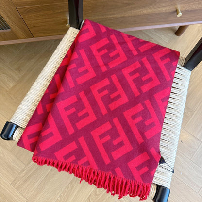 Fashionable FF Letter Scarf