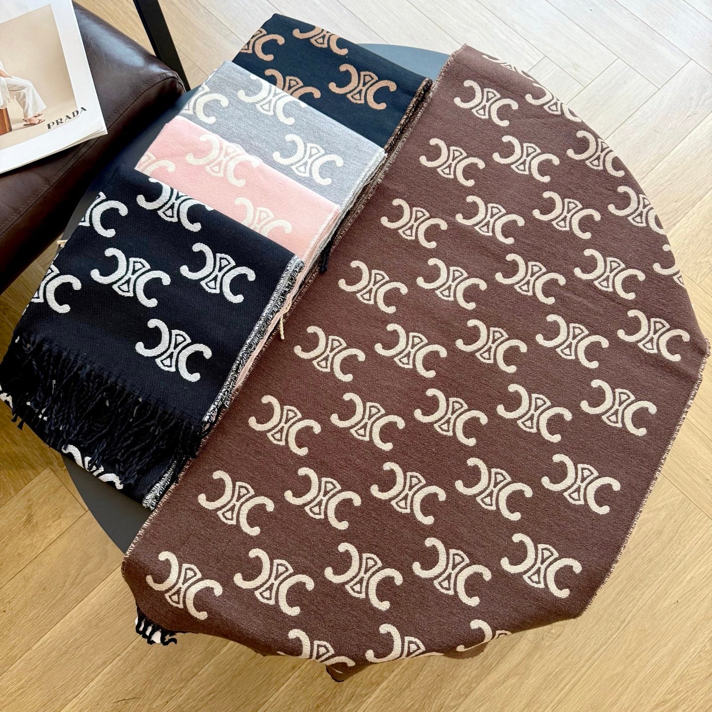 Fashionable CE Logo Scarf