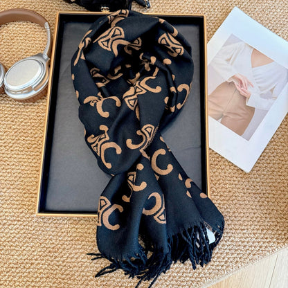 Fashionable CE Logo Scarf
