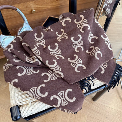 Fashionable CE Logo Scarf