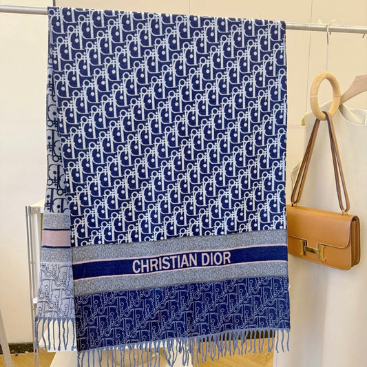 Fashionable CD Letter Scarf