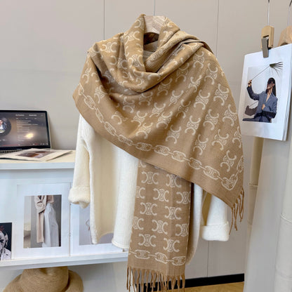 Fashionable CE Logo Scarf