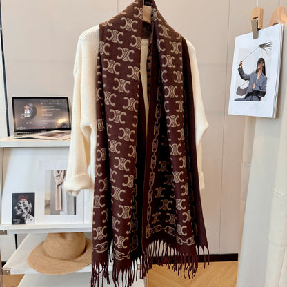 Fashionable CE Logo Scarf