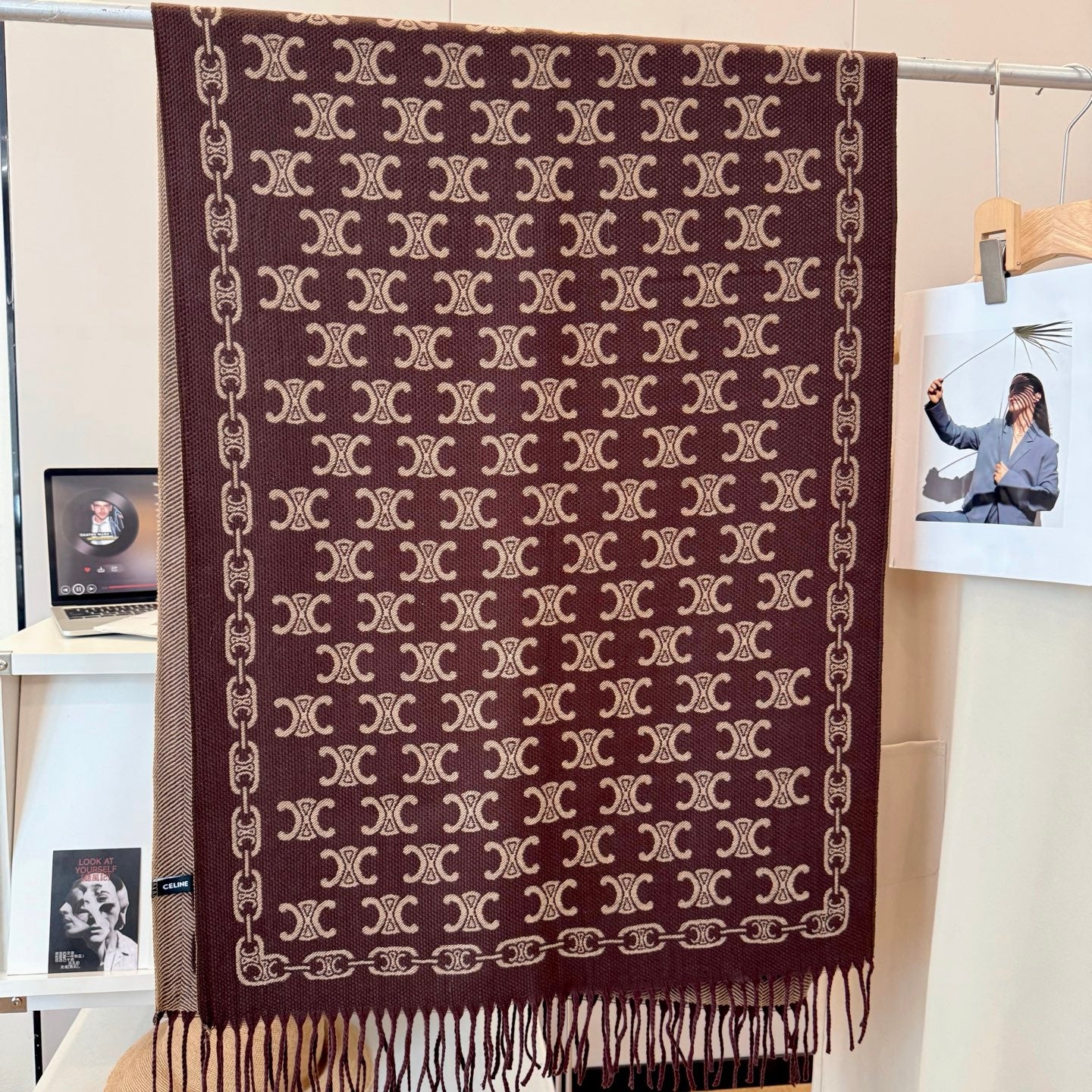 Fashionable CE Logo Scarf