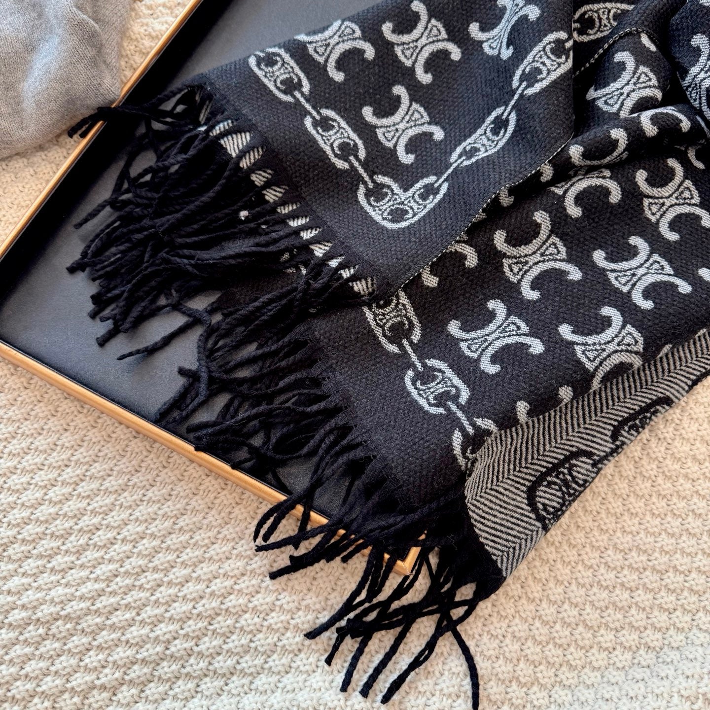 Fashionable CE Logo Scarf